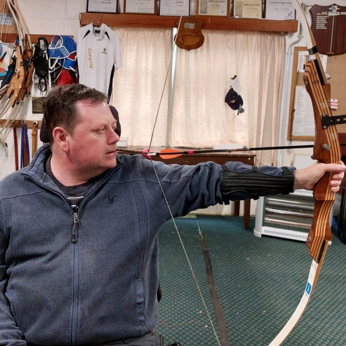 Paul inspired by coach Garry to achieve Para archery dreams